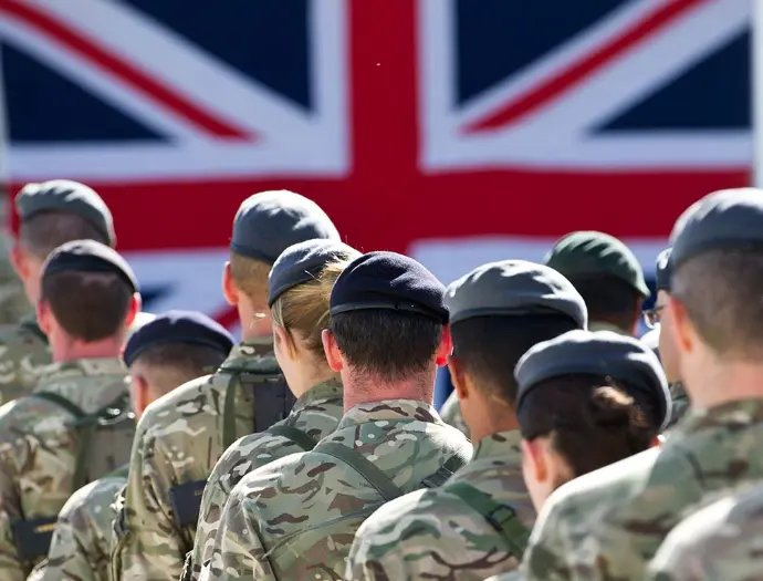 Image showing veterans